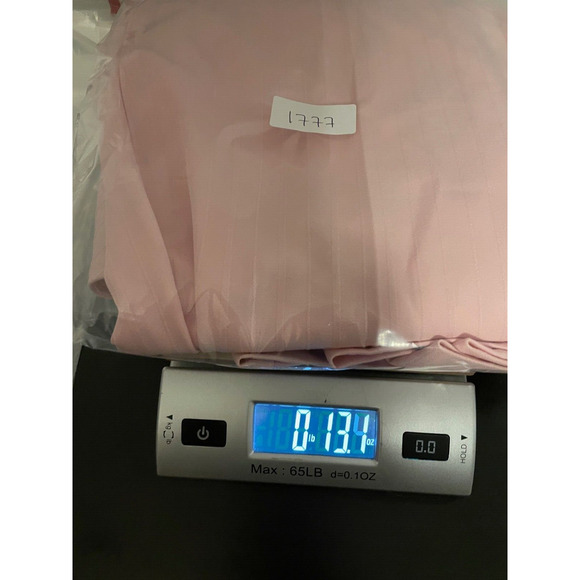 Vintage Juniors Trouser Pants Size 7 Pink Ribbed Flare Leg Preppy Career Y2K - Picture 8 of 8